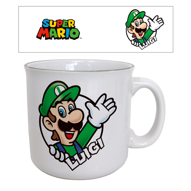 Super Mario - Luigi-Circle 20 oz. Tasse de camping