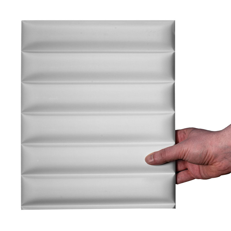 Élément mural Orac Decor W217 Purotouch 3D | Polyuréthane léger à haute densité | Apprêté et à peindre | H 9-7 / 8 po x L 78-3 / 4 po