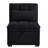 4 In1 Multi-Function Single Sofa Bed With Storage Pockets,Tufted Single Pull-Out Sofa Bed With Adjustable Backrest And Pillows ,Convertible  Chaise Lounge,Black-151053378