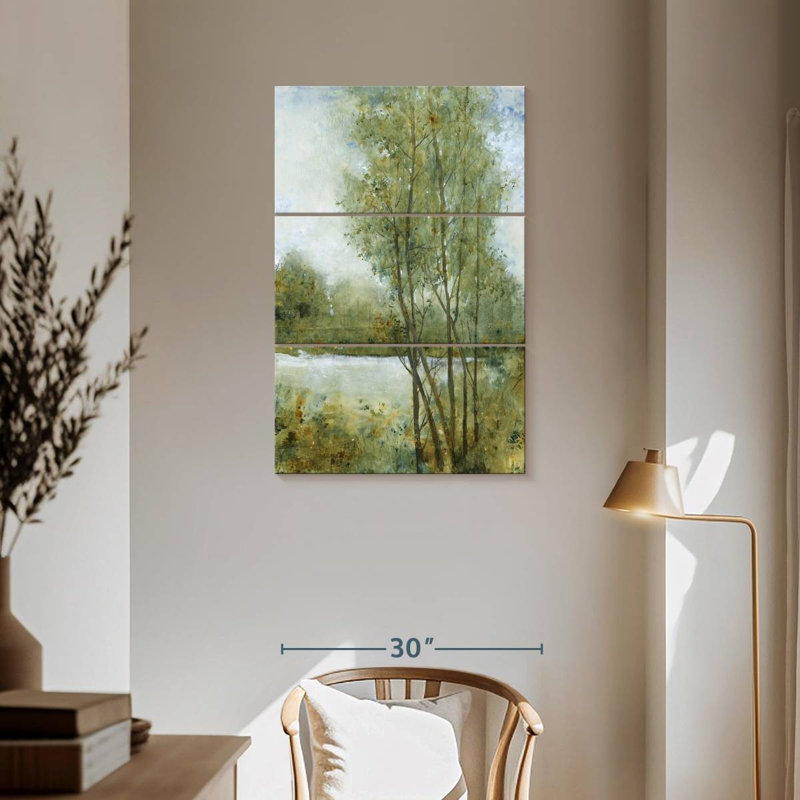 Harnek, début du printemps I, H 57 po x l 36 po