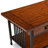 Ironcraft Solid Wood Coffee Table with Drawer in Mission Oak