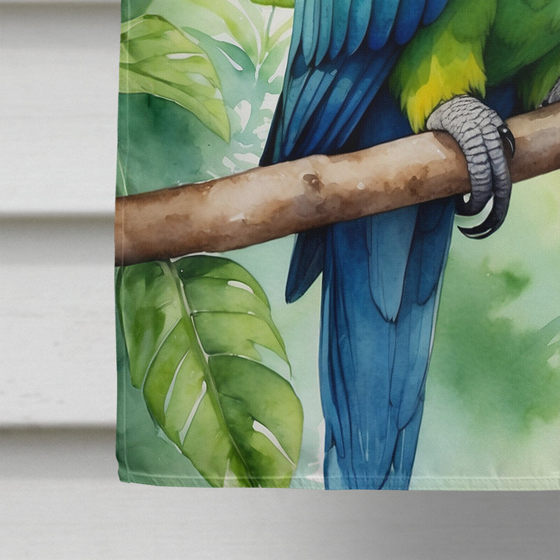 House Flag, Multicolor Amazon Parrot