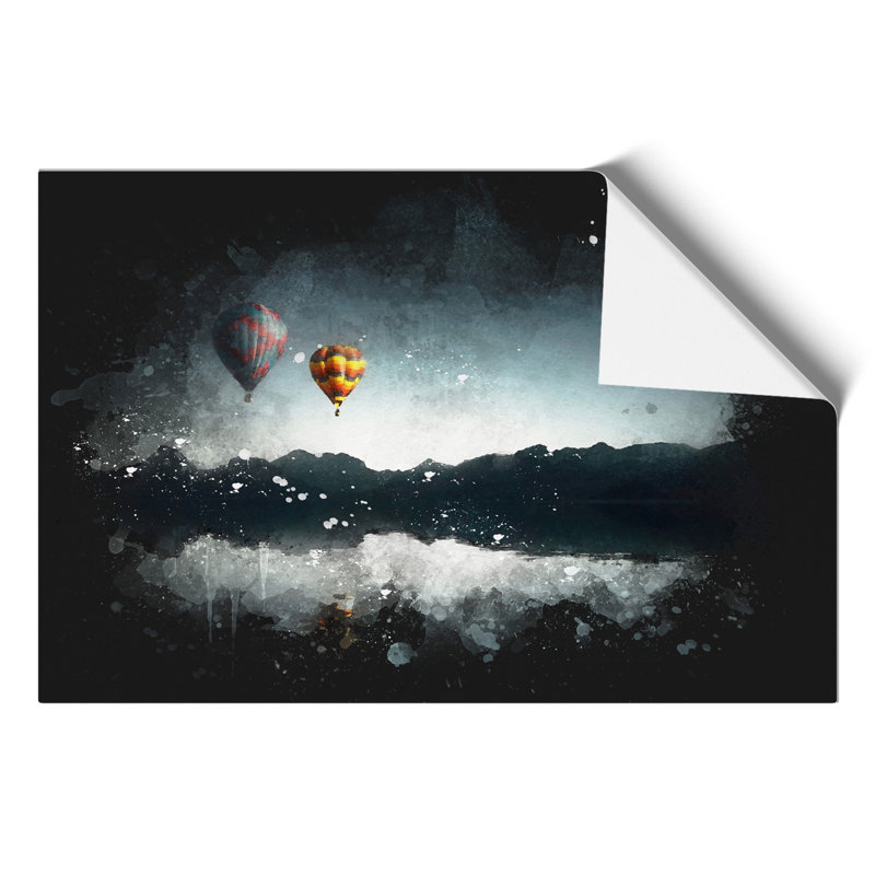Hot Air Balloons Vol.2 - Unframed Painting, 42cm H x 59cm W x 0.1cm D