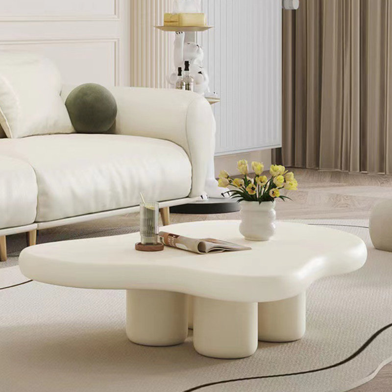 Nordic style irregular-shaped coffee table