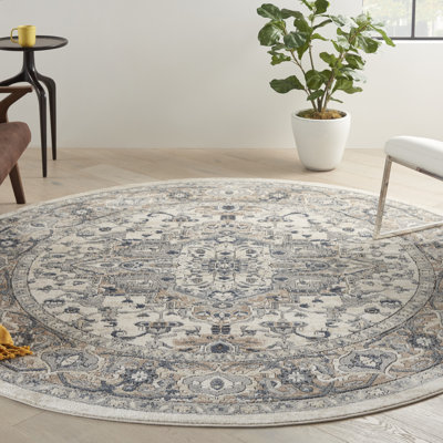 Jurado Oriental Ivory/Gray/Beige Area Rug