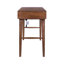 Bureau d'écriture semi-assemblé 45 "avec prises USB et CA Sedona, noyer-121601053