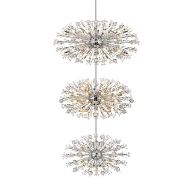Behrens 90 - Light Dimmable Tiered Chandelier