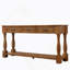 Console de 63 po de long en bois avec 3 tiroirs et 1 tablette inférieure pour le vestibule-1930348092