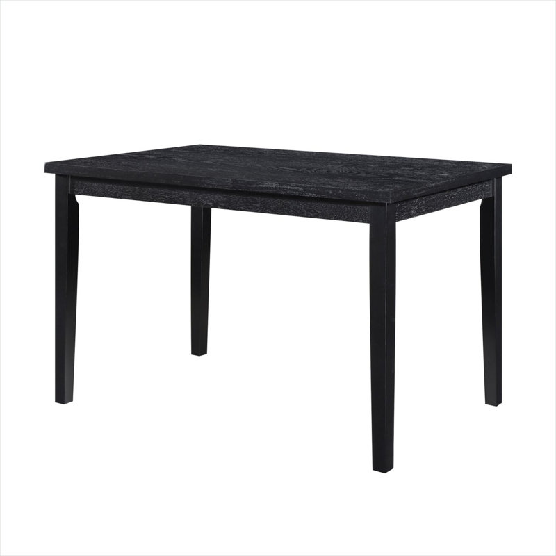 Table de salle à manger en bois massif, conforme à la photo, dimensions : 120,6 x 74,9 x 74,9 cm, poids : 19,1 kg