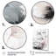 Douces fleurs gris clair I - art mural floral-711056702-711056685