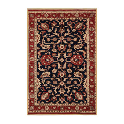 Machine Washable Persian Brown Area Rug