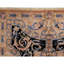 Hand-Knotted High-Quality Black and Beige Area Rug