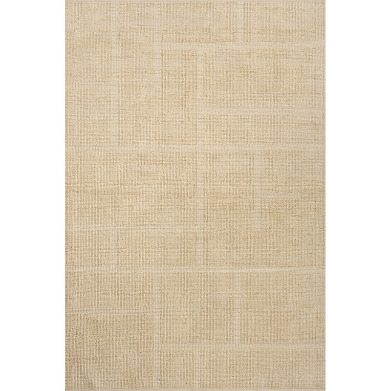  Tapis bohème Cerisse, Ivoire ivoire, Rectangle 8'6" x 11'6"