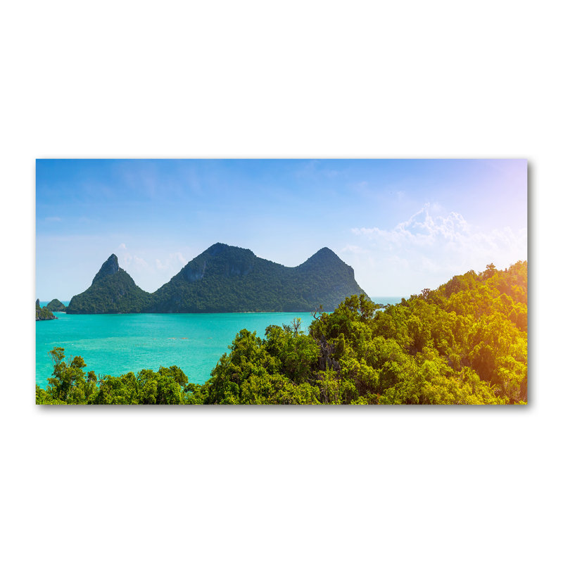 Kardinya 50cm W x 100cm L Glass Peel and Stick Panel
