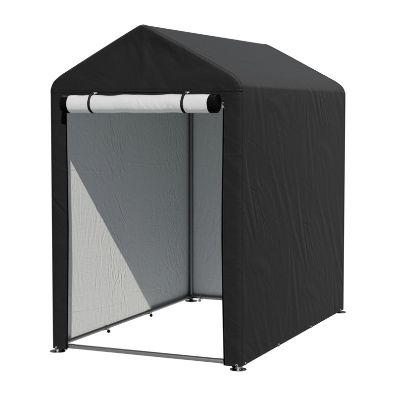 4x6FT Outdoor Storage Shed Bicycle Shelter