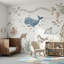 Décoration murale sous-marine baleine côtière amovible-409897914-409897895