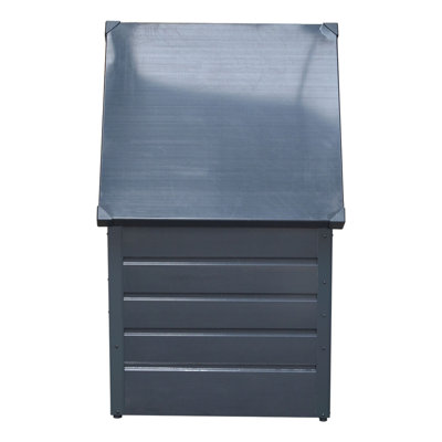 Alpen Home Folcroft 72 cm W 200 L Water Resistant Lockable Deck Box in Black