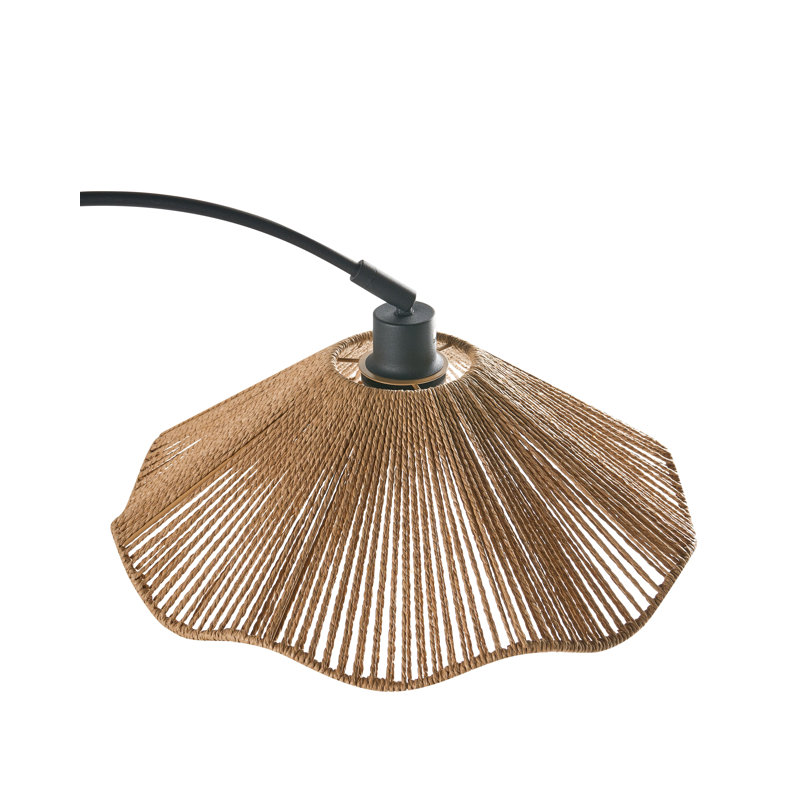 160cm Satin Traditional Floor Lamp, Beige