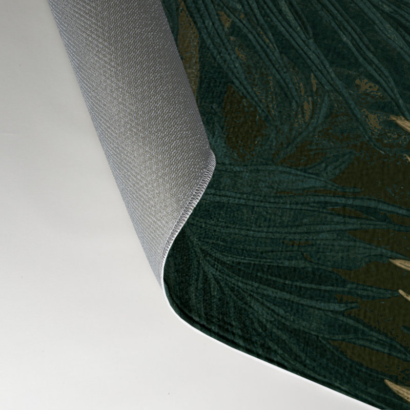 Tapis d'intérieur et d'extérieur vert Nature