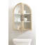 Armoire arquée en bois pour rangement mural-818859947