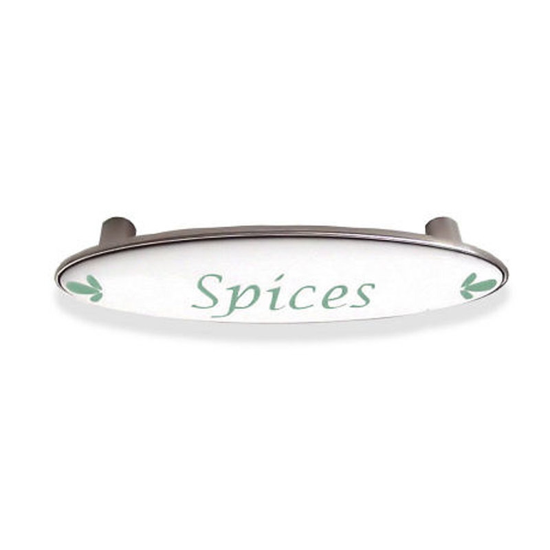 Poignée tiroir 3 "Spices, Vert