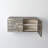 Abstract Block Cabinet-Left-Silver