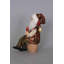 figurine à vin pour père noël Christmas