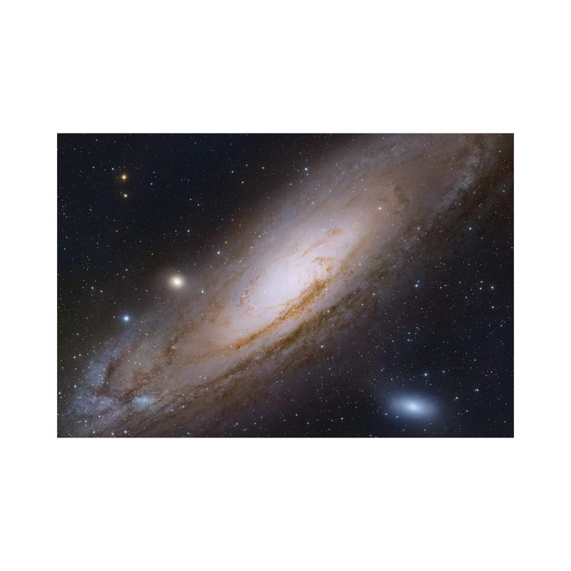 M31, Andromeda Galaxy IV by Robert Gendler - Wrapped Canvas Gallery-Wrapped Canvas Giclée, 20.32 cm H x 30.48 cm W