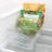 YouCopia FreezeUp Freezer Bin 15", BPA-Free Clear Fridge Organizer with Dividers for Frozen Food