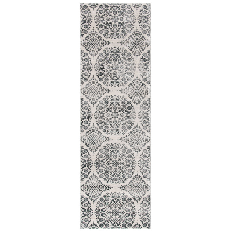 Tapis oriental Martha Martha Isabella Performance, Tapis de couloir 2 pi 2 po x 7 pi