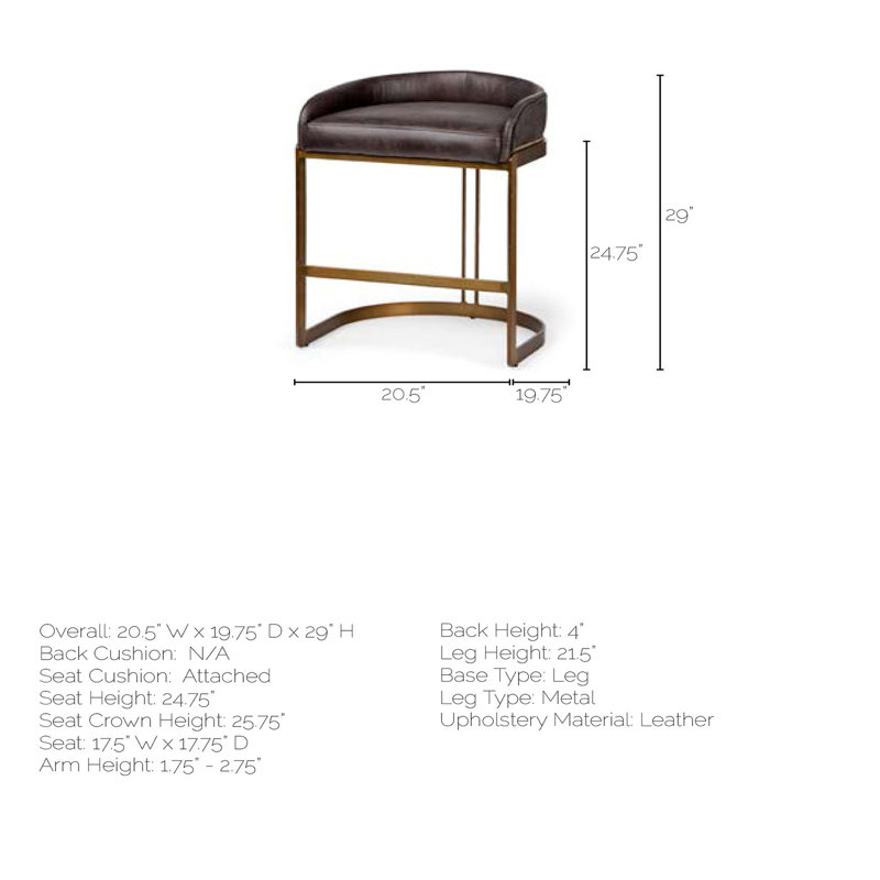 Bradley Counter & Bar Stool