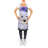 No Pattern Bib Apron