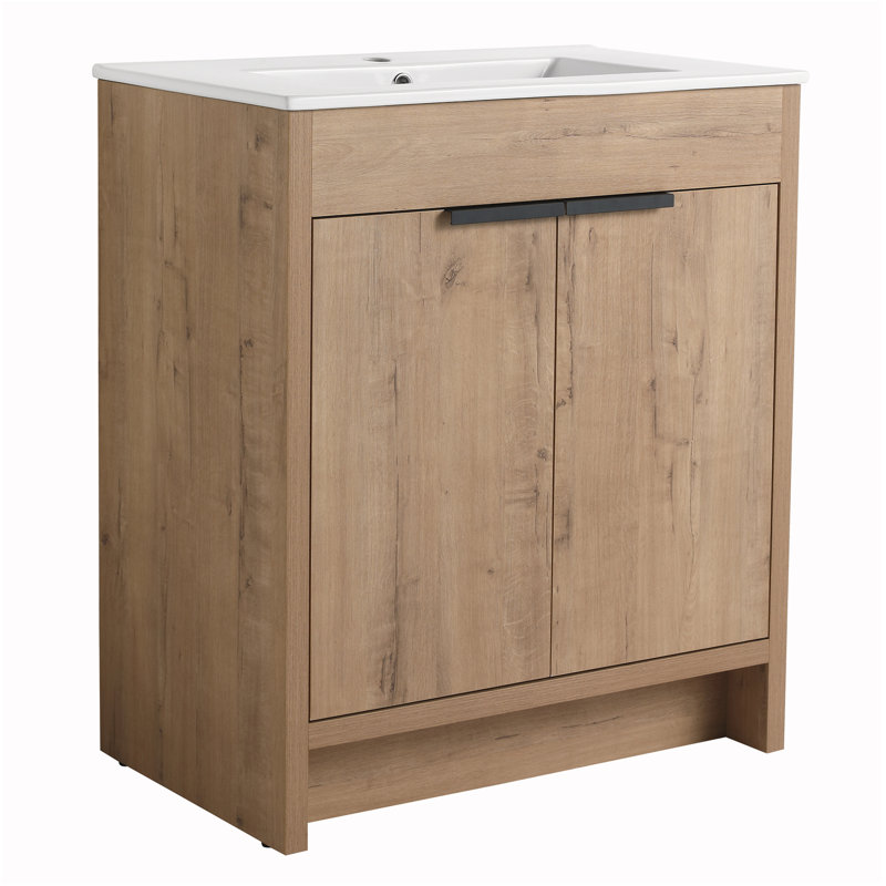 Meuble-lavabo simple 30 po avec plateau Kerl