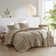 Harris Pinch Pleated Soft Washed Boho Comforter Set