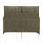 Fabric Sofa W/2 Pillows (Compressed Cushion)