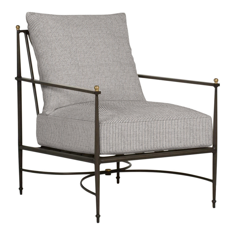 Roma Patio Chair with Cushions, No Welt, Perigold Replay Char