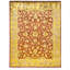 High-Quality Hand-Knotted Red And Gold Area Rug