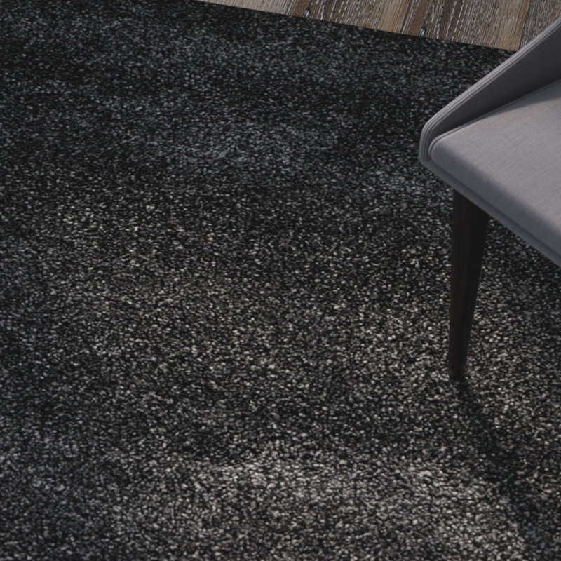 Eastridge Dark Gray Area Rug, Square 11'