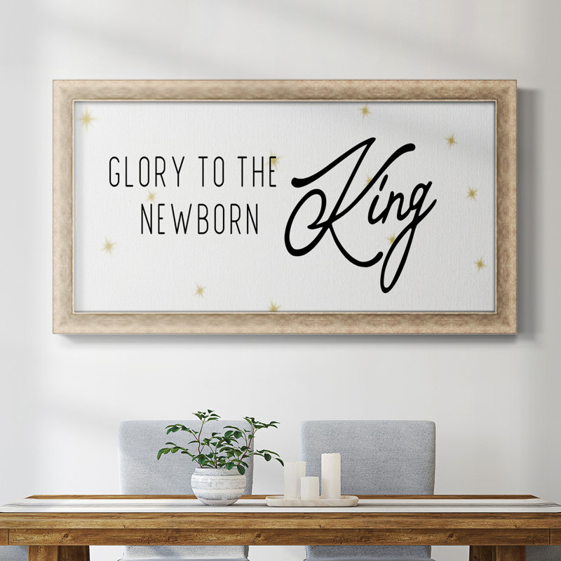 Toile encadrée Glory Premium - prête à être accrochée, H 29 po x l 53 po x P 1,25 po, Toile encadrée grise avec coin fermé
