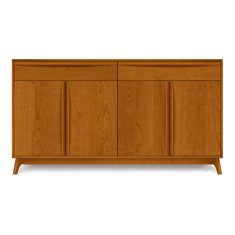 Catalina 66.13'' Solid Wood Sideboard, Autumn Cherry