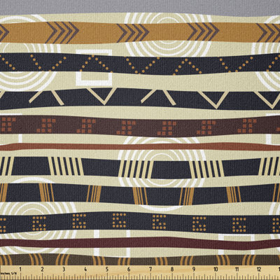 Cozzi Geometric Forms Striped Multi-Purpose Fabric