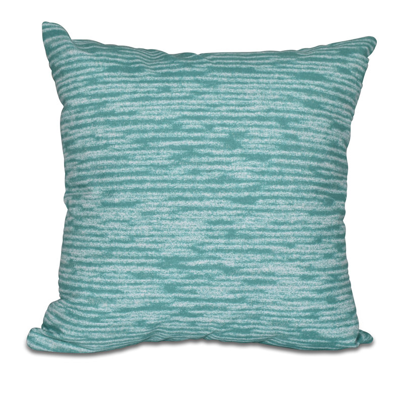 Housse et insert de coussin carré en tricot Marled, Vert, H 20 po x l 20 po, Oui