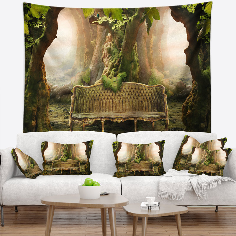 Polyester Tapestry, 50" H x 60" W