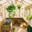 Wooden Greenhouse, Cedar Wood and Polycarbonate Walk-In Outdoor Greenhouse-138645068