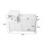 Banc de rangement pour 8 paires de chaussures