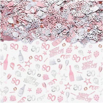 Rose Gold 40th Birthday Door Banner