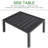 Aluminum Patio Chaise Lounge Set With Table