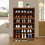 6 Layer Free Standing Bamboo Shoe Cabinet