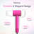 Professional High-Speed Ionic Blow Dryer 110,000 RPM, Compact with Magnetic Diffuser, Fast Drying, Brushless Motor, Low Noise, Smart Temperature Control-116784257