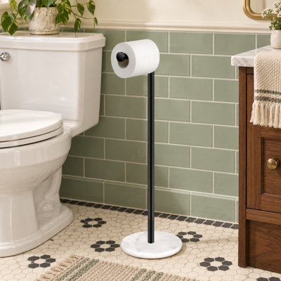 Porte-papier hygiénique sur pied